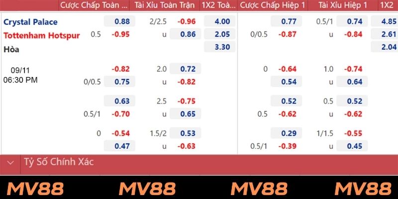 Hình thức cược cho kèo rung bóng đá là gì